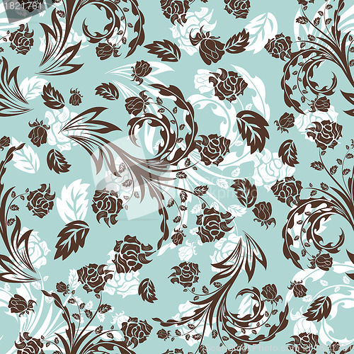 Image of seamless floral pattern