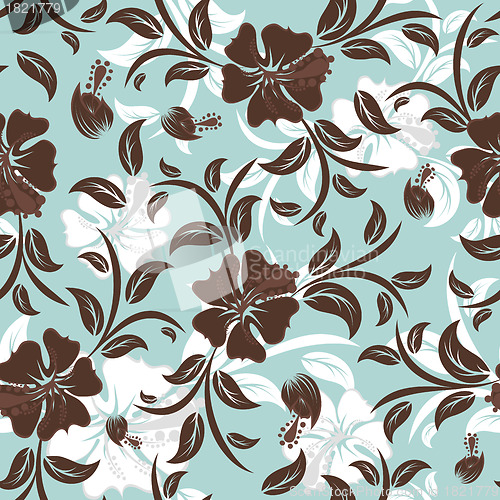 Image of seamless floral pattern