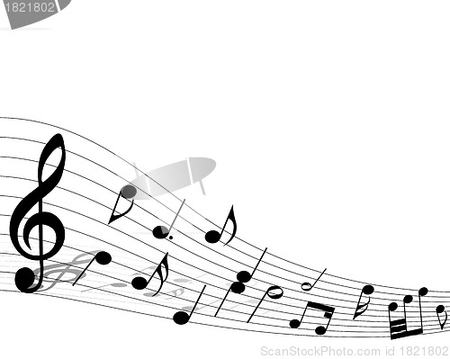 Image of notes staff