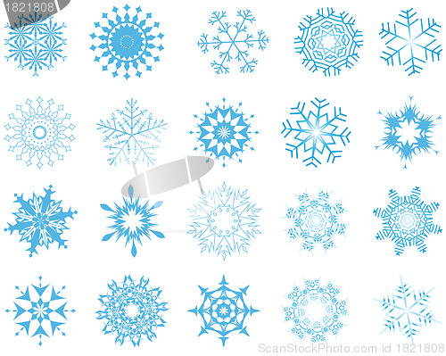 Image of snowflakes