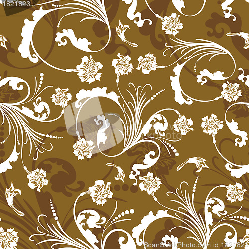 Image of seamless floral pattern