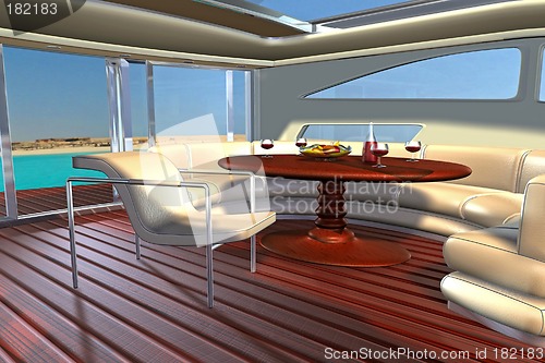 Image of Yacht interior