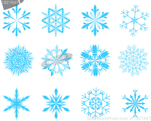 Image of snowflakes