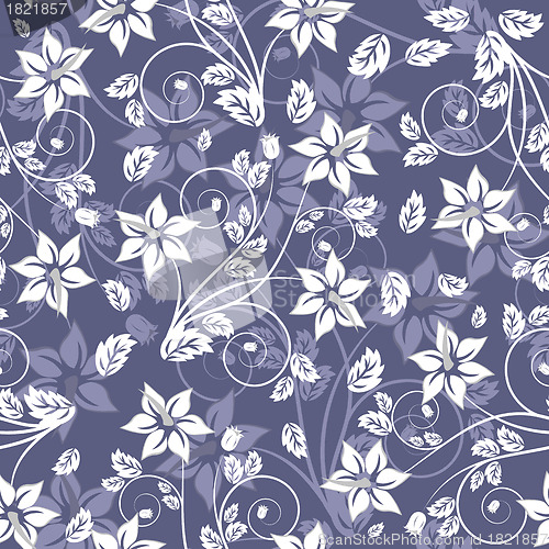 Image of seamless floral pattern