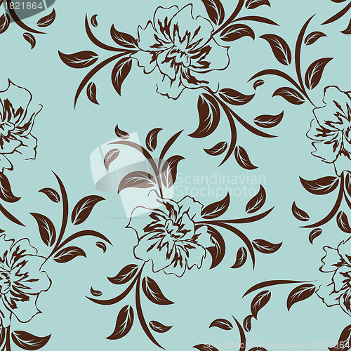 Image of seamless floral pattern