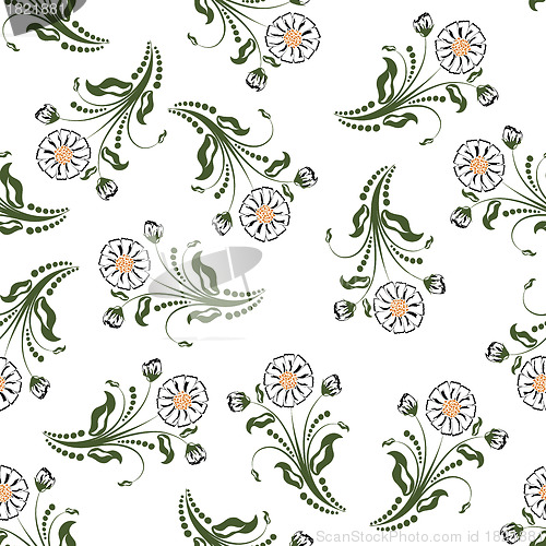 Image of seamless floral pattern