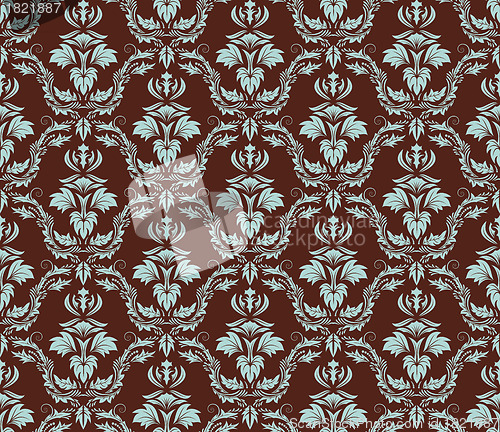 Image of seamless damask pattern