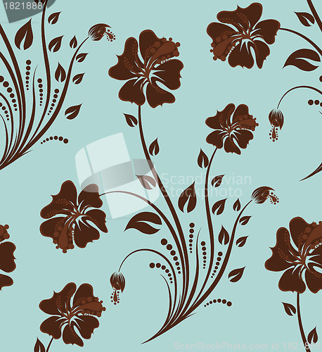 Image of seamless floral pattern