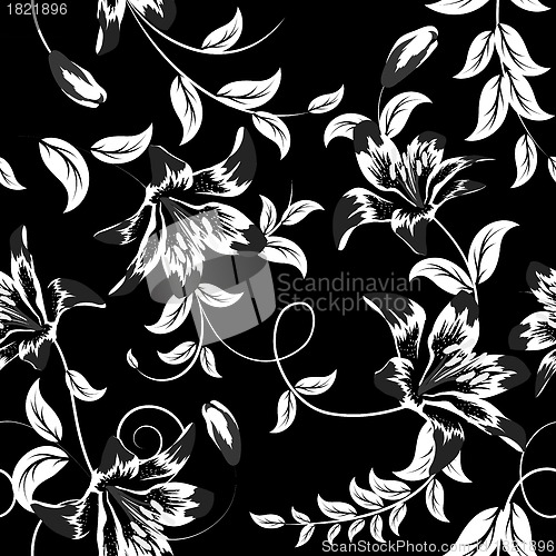 Image of seamless floral pattern