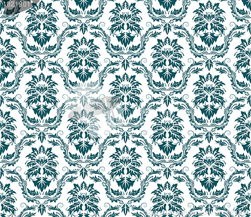 Image of seamless damask pattern