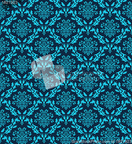 Image of seamless damask pattern
