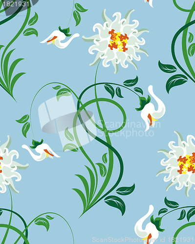 Image of seamless floral pattern