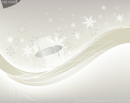 Image of winter frame background