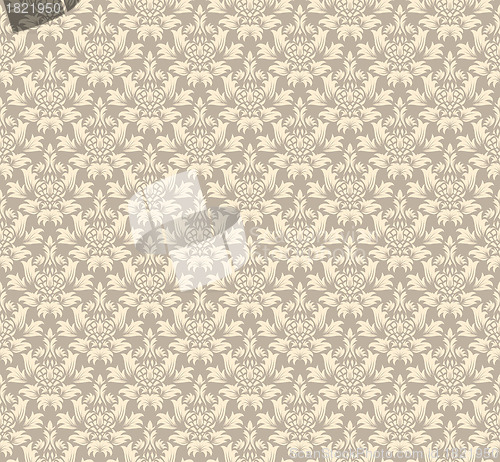 Image of seamless damask pattern