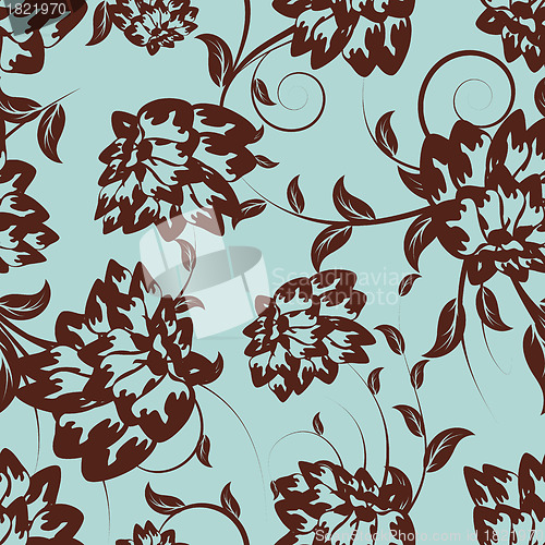 Image of seamless floral pattern