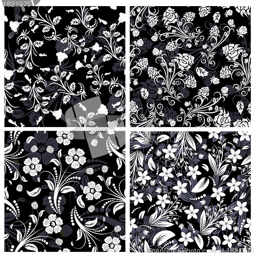 Image of seamless floral pattern