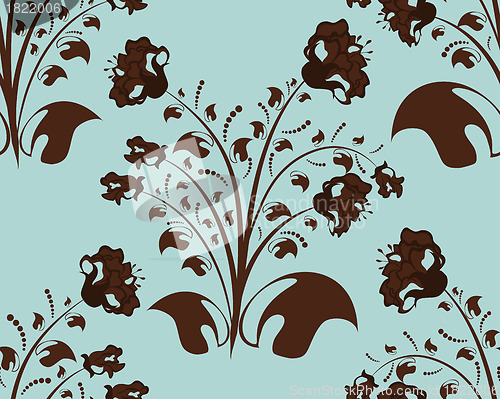 Image of seamless floral pattern