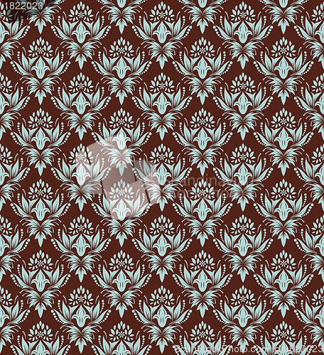 Image of seamless damask pattern