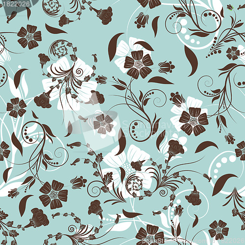 Image of seamless floral pattern