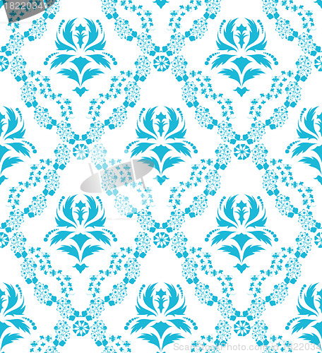 Image of seamless damask pattern