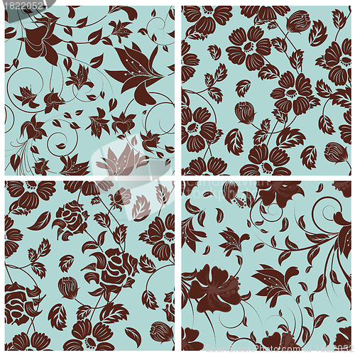 Image of seamless floral pattern