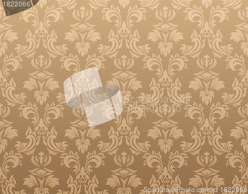 Image of seamless damask pattern