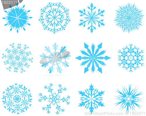 Image of snowflakes