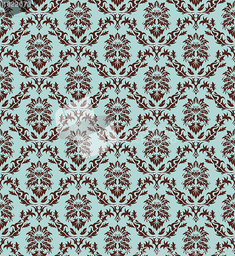Image of seamless damask pattern
