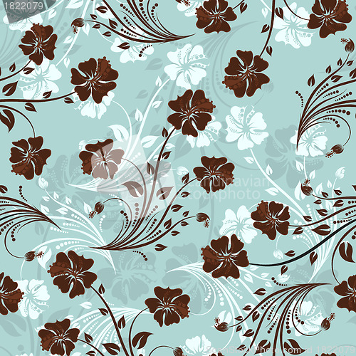 Image of seamless floral pattern
