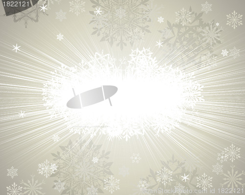 Image of winter frame background