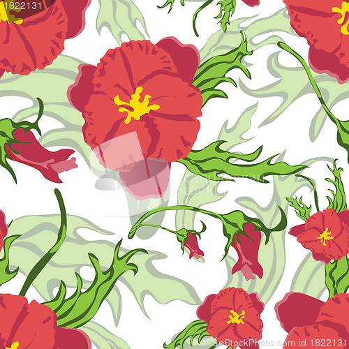 Image of seamless floral pattern