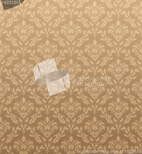 Image of seamless damask pattern