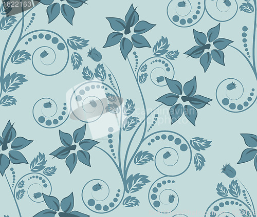 Image of seamless floral pattern