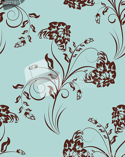 Image of seamless floral pattern