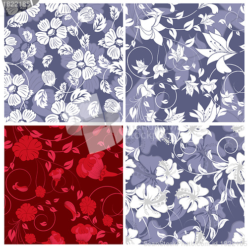 Image of seamless floral pattern