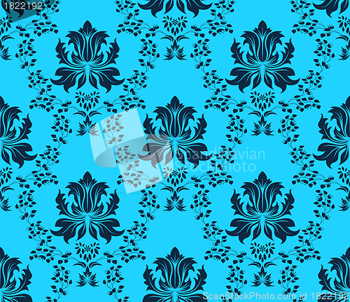 Image of seamless damask pattern