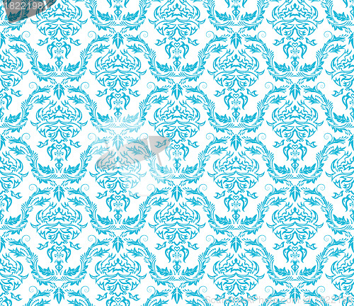 Image of seamless damask pattern