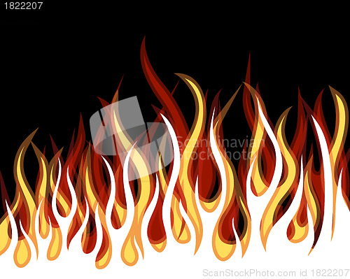 Image of fire background