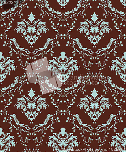 Image of seamless damask pattern