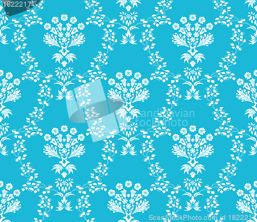 Image of seamless damask pattern