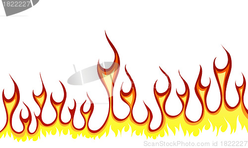 Image of fire background