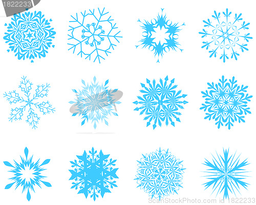 Image of snowflakes