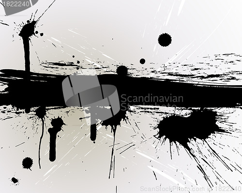 Image of grunge vector background