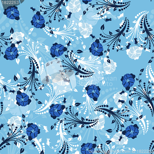 Image of seamless floral pattern
