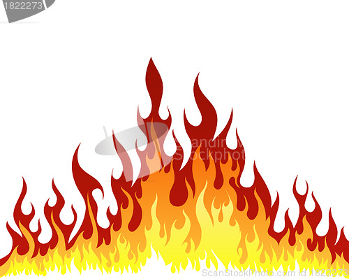 Image of fire background