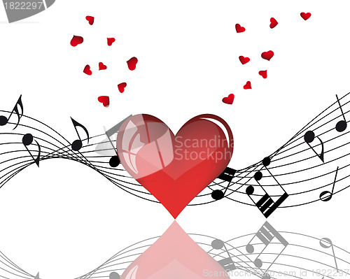 Image of St. Valentine's day card