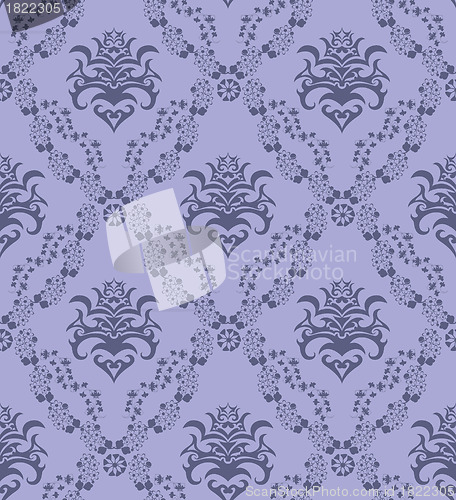 Image of seamless damask pattern