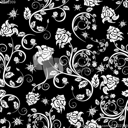 Image of seamless floral pattern