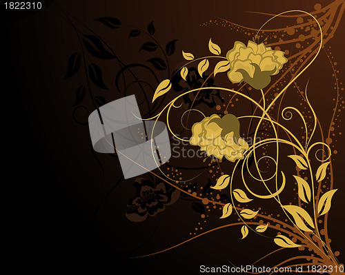 Image of floral background
