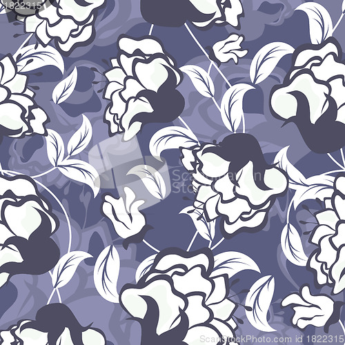 Image of seamless floral pattern